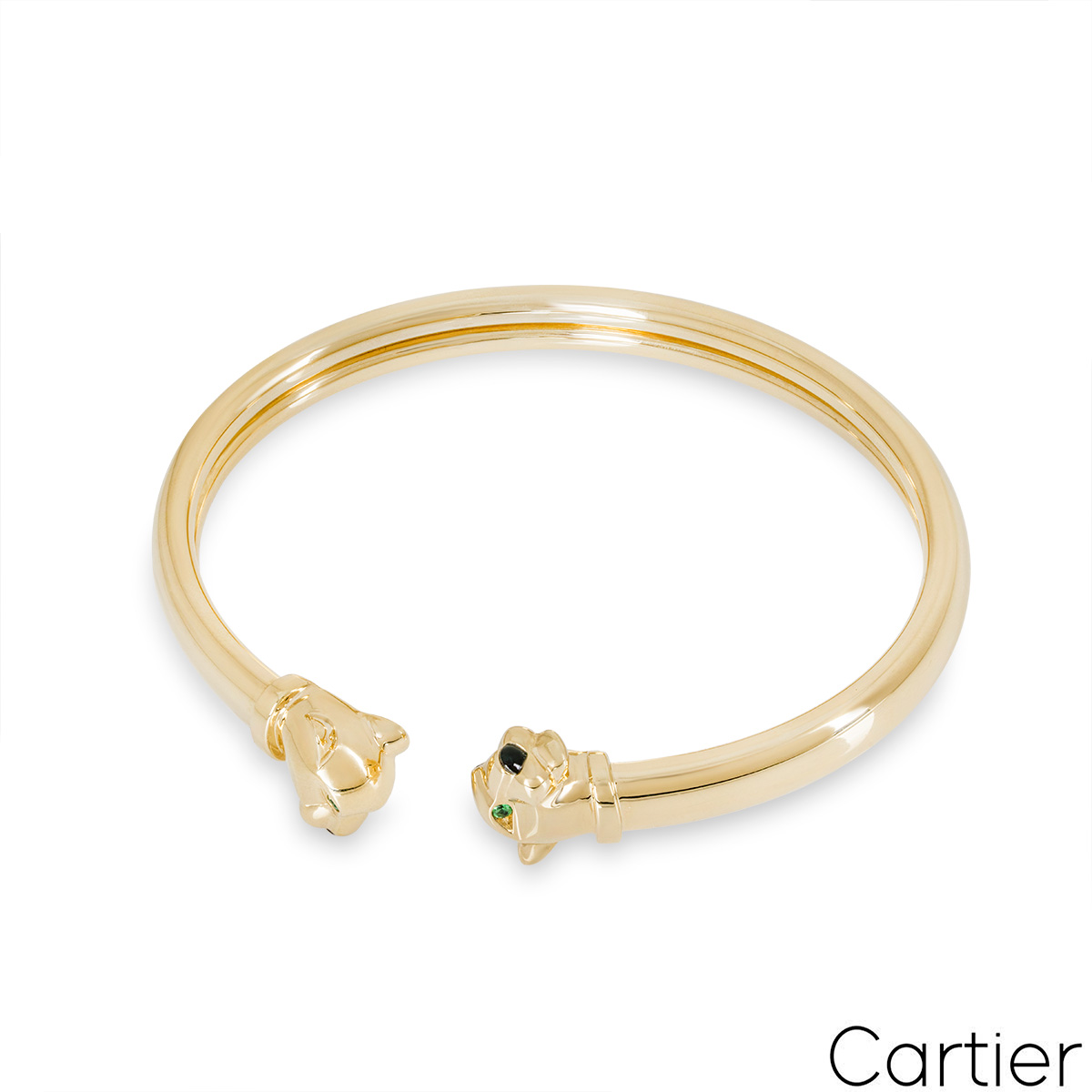 Cartier Yellow Gold Panthère de Cartier Bracelet Size 17 N6706117